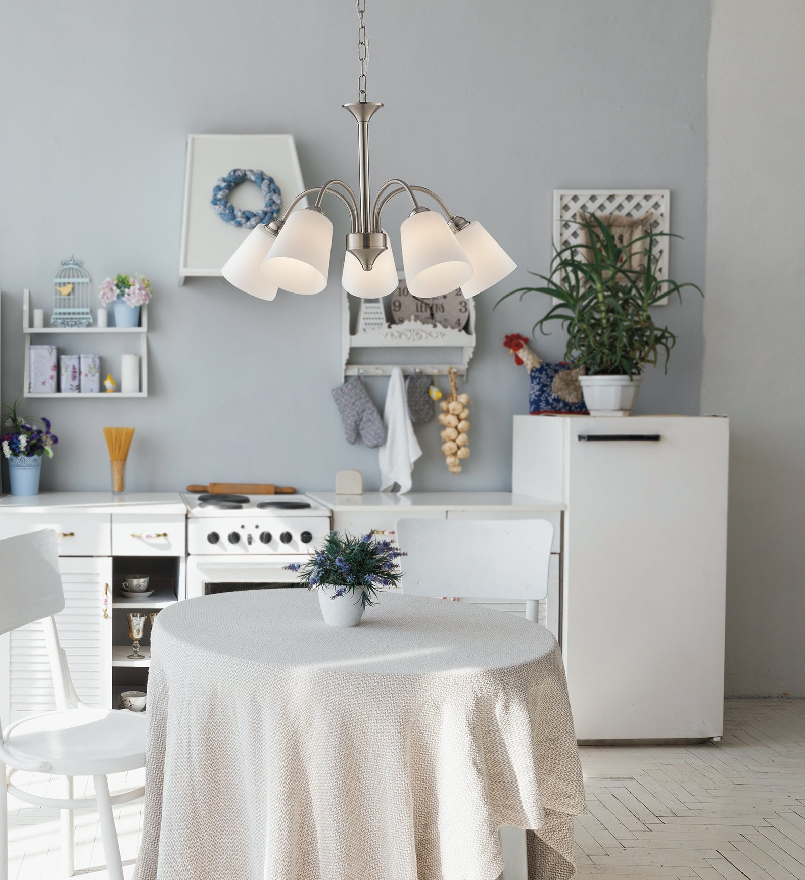Lampadario a sospensione 1162 (5XE14) - FT-FeelThe