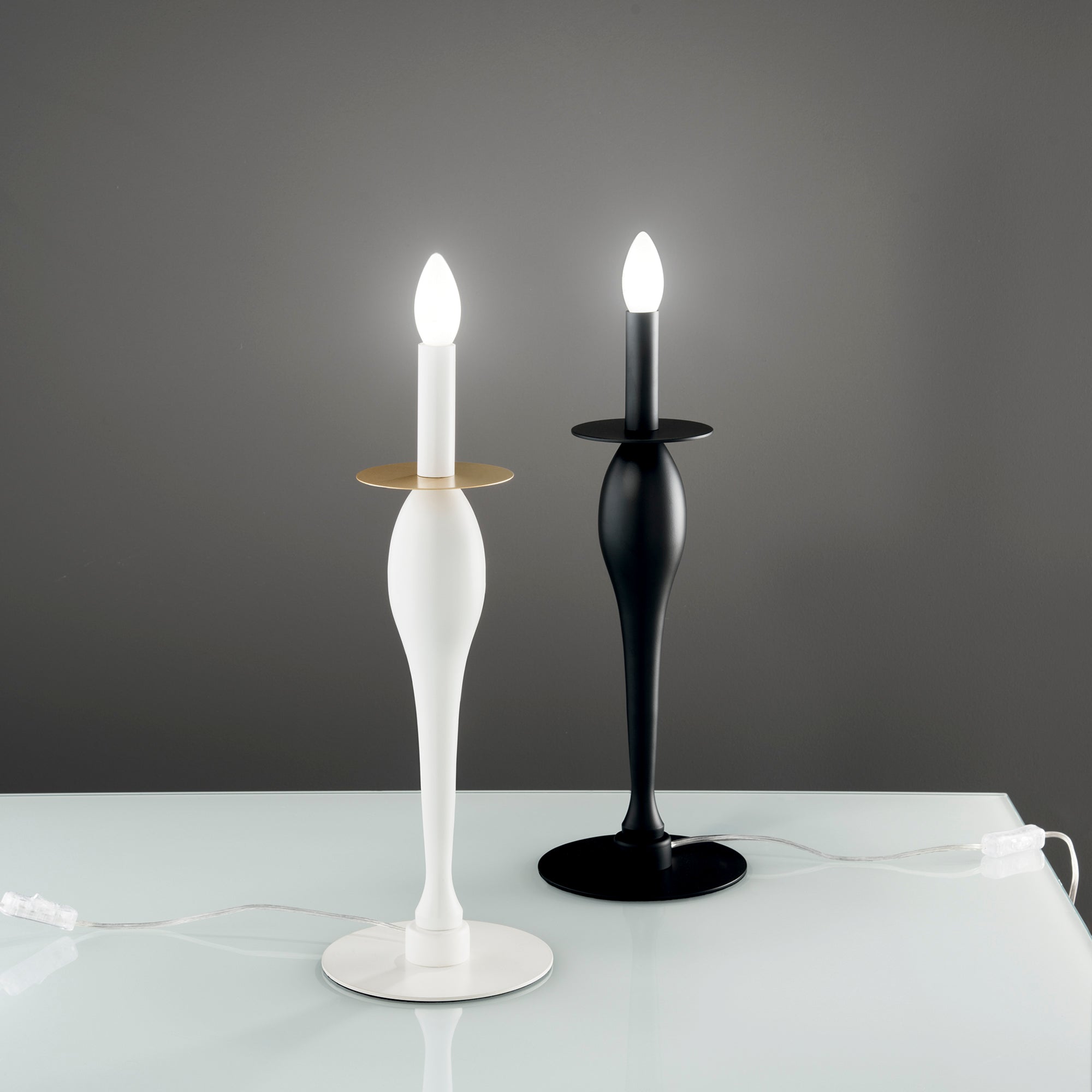 Lampada da tavolo nera ARMSTRONG - FT-FeelThe