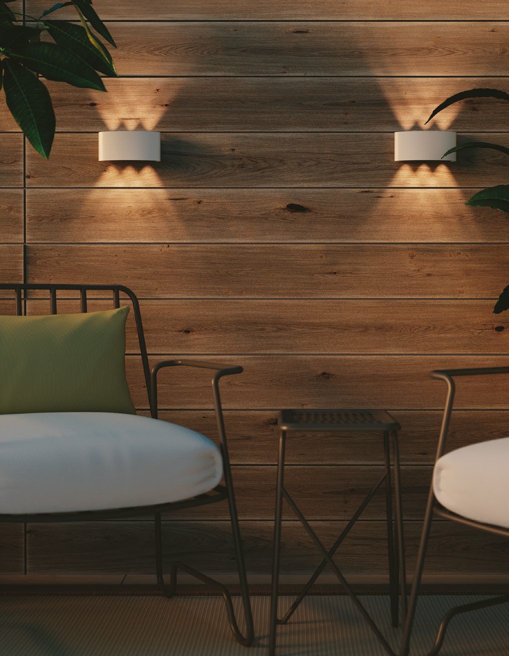 Applique per esterni BEETLE con luce a doppia emissione - FT-FeelThe