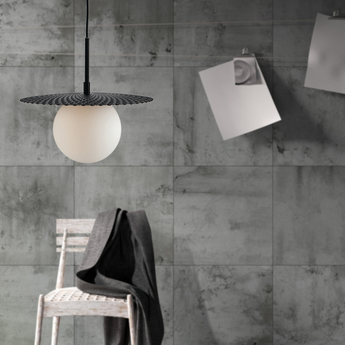 Lampadario a sospensione CHAPLIN, 30 cm. - FT-FeelThe