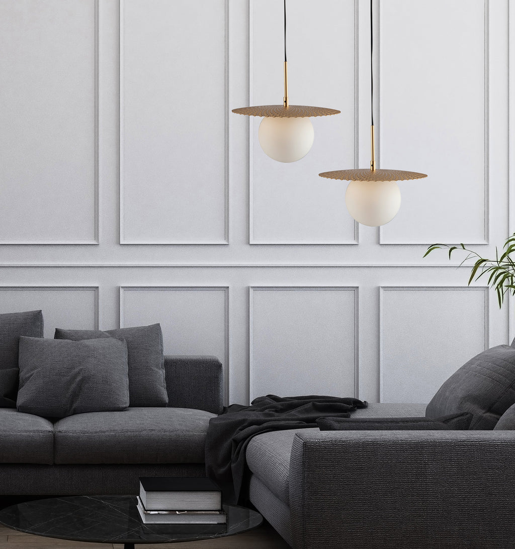 Lampadario a sospensione CHAPLIN, 30 cm. - FT-FeelThe