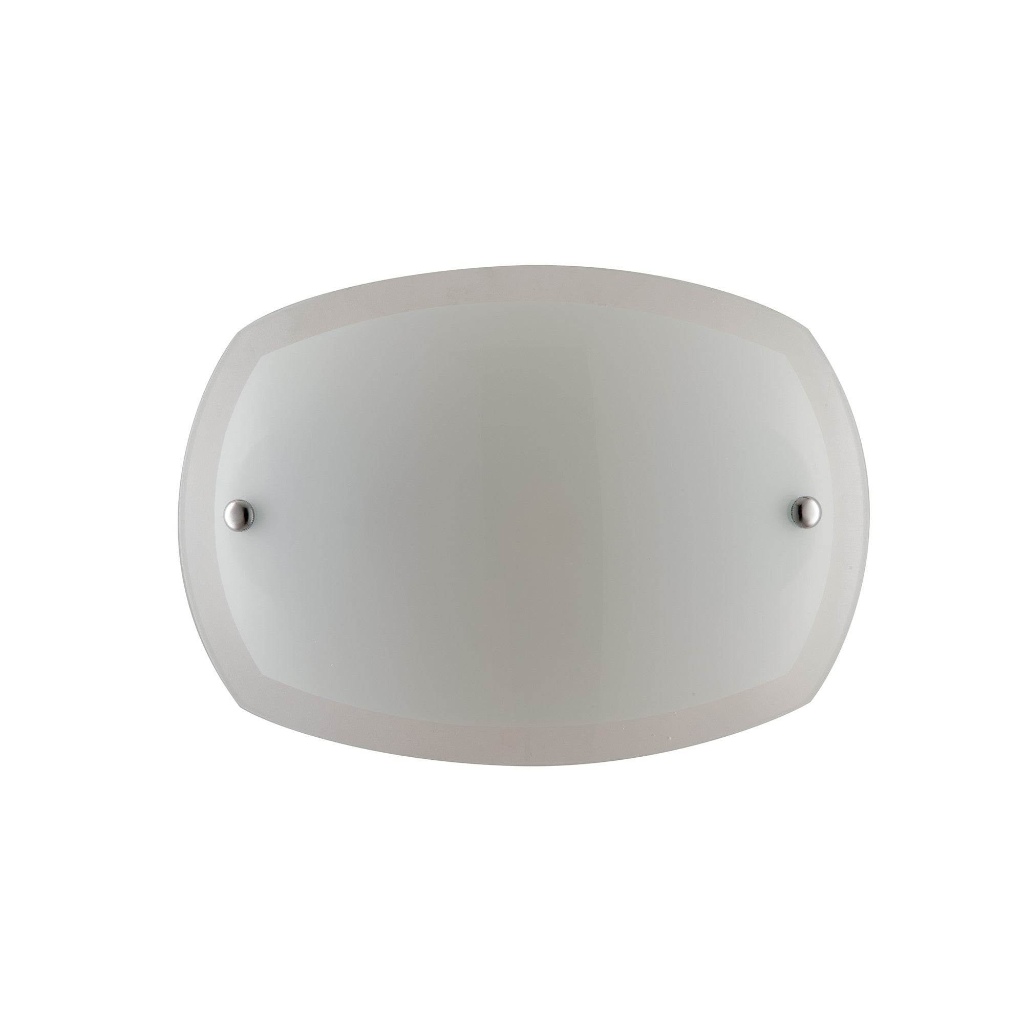 Plafoniera BOMBA in vetro bianco lucido - FT-FeelThe