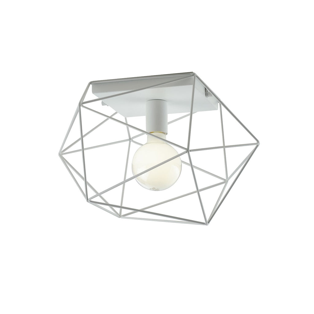 Plafoniera ABRAXAS in metallo dal design geometrico - FT-FeelThe