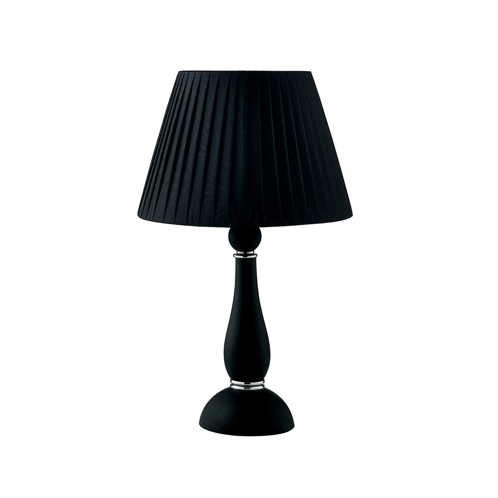 Lampada da tavolo ALFIERE nera in vetro soffiato - FT-FeelThe