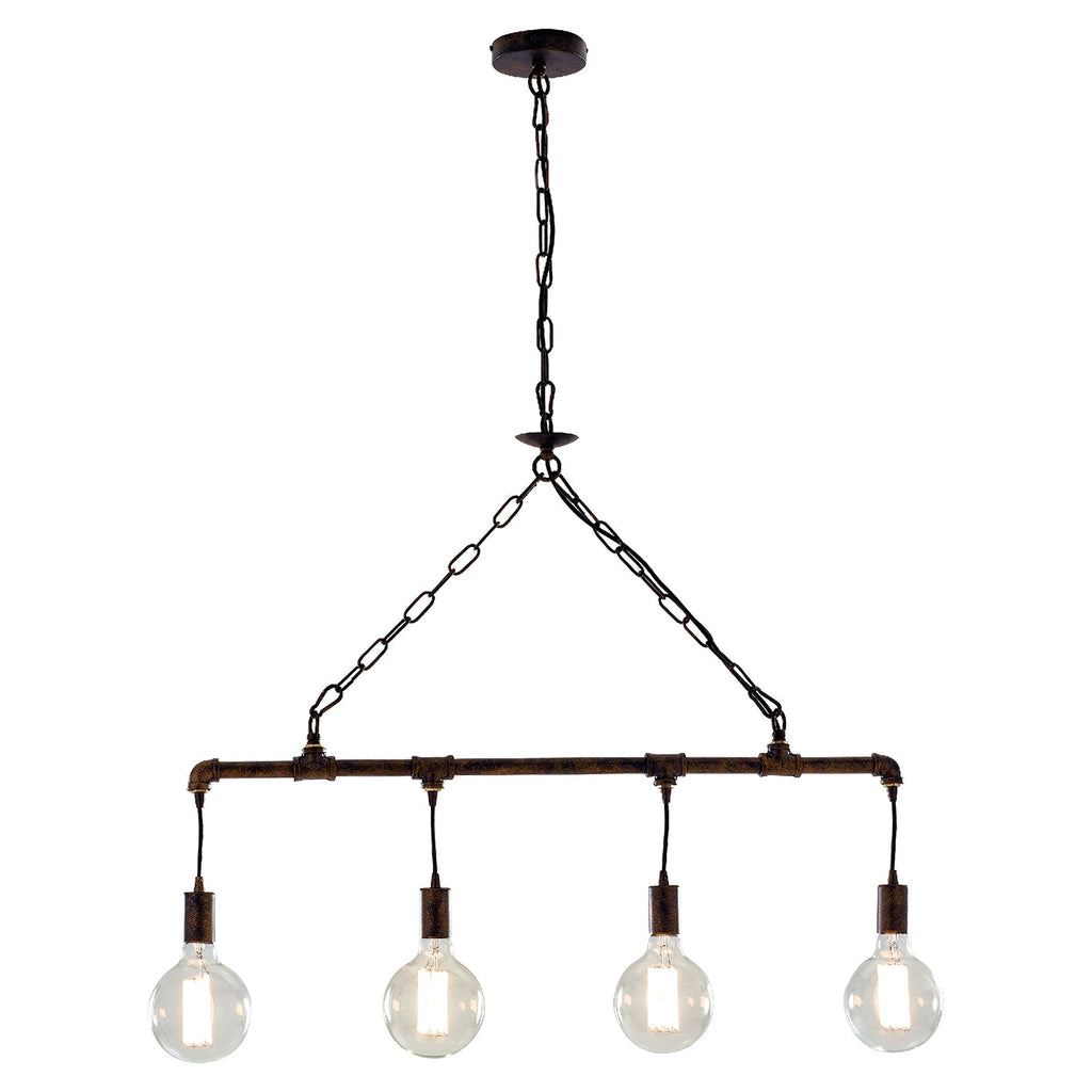 Lampadario a sospensione AMARCORD a quattro luci - FT-FeelThe