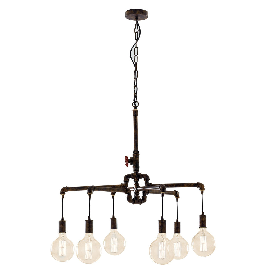 Lampadario a sospensione AMARCORD a sei luci - FT-FeelThe