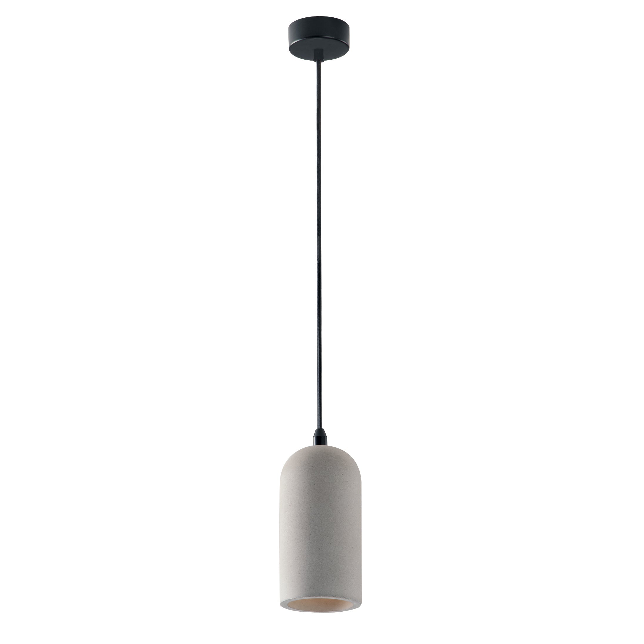 Lampadario a sospensione ANDO in cemento naturale - FT-FeelThe