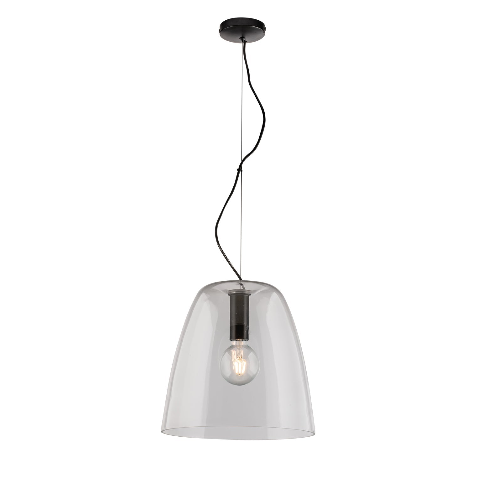 Lampadario a sospensione ARES con diffusore in vetro - FT-FeelThe