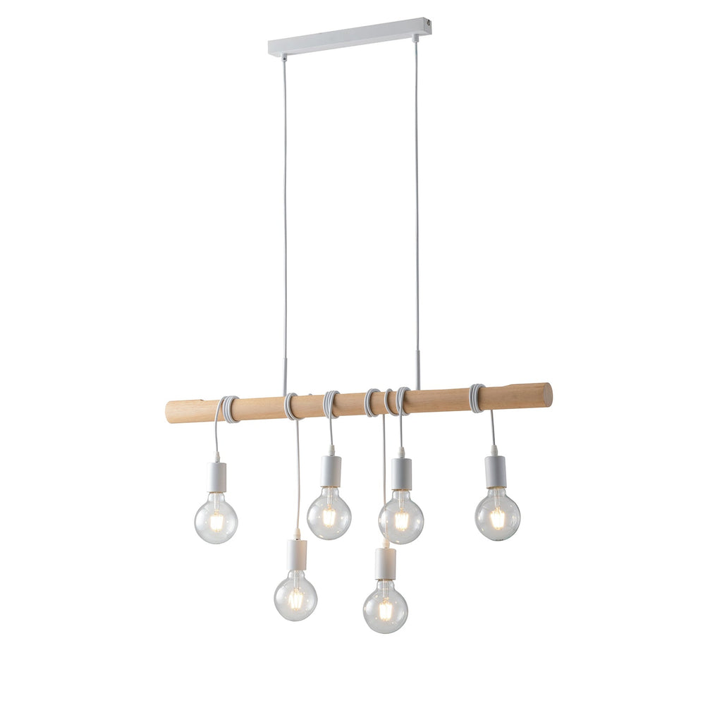 Lampadario a sospensione ARIZONA in legno naturale - FT-FeelThe