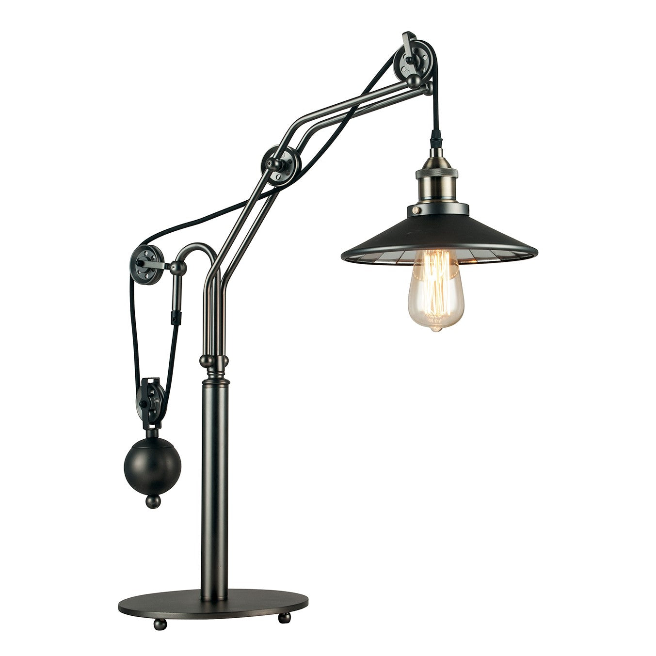 Lampada da tavolo ARKITA con diffusore con vetro specchio (1XE27) - FT-FeelThe