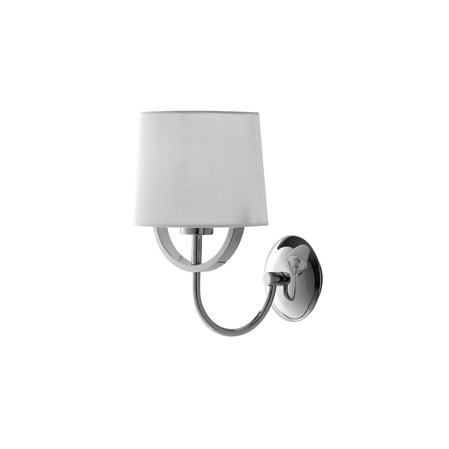 Applique ASTORIA in metallo e paralume in tessuto - FT-FeelThe