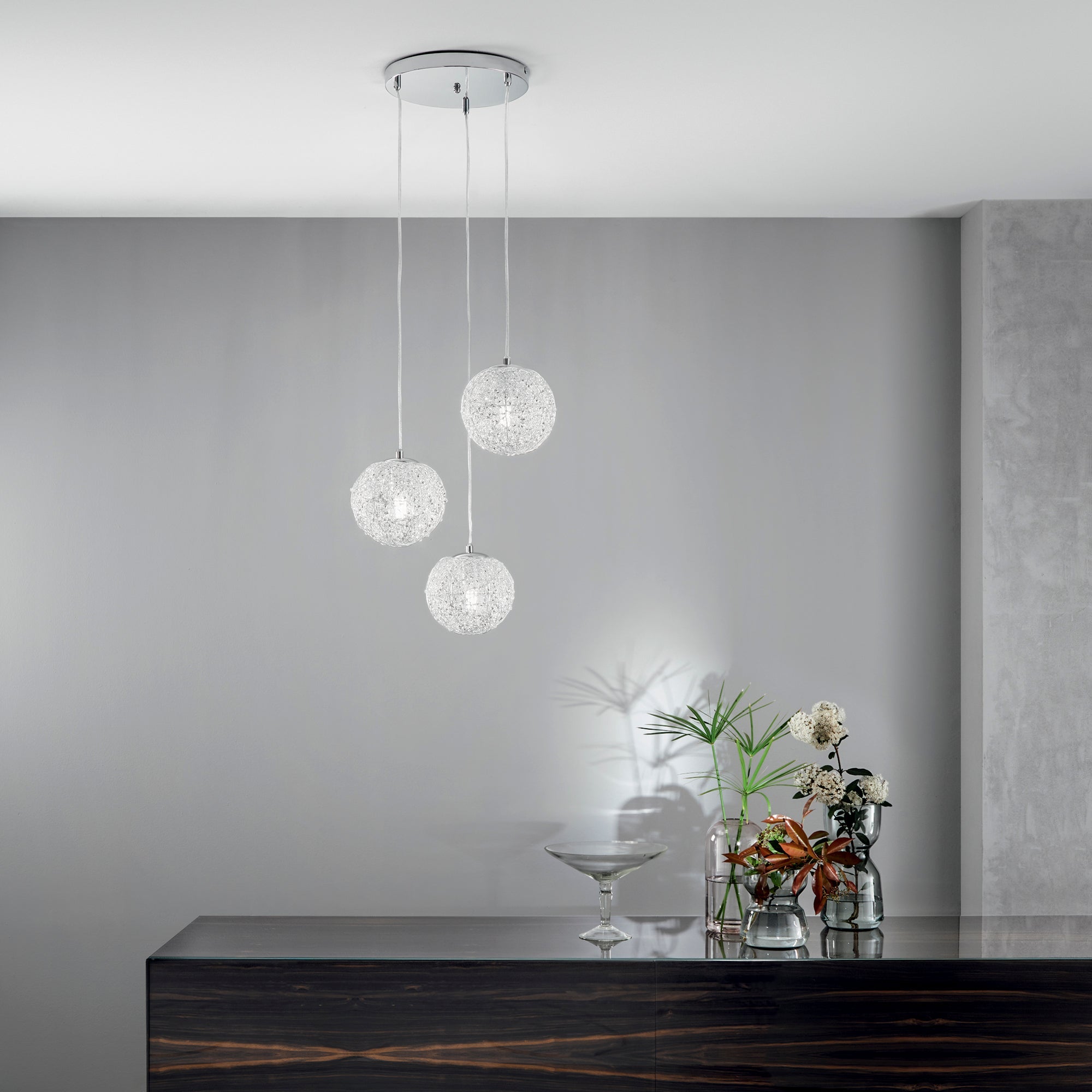 Lampadario a sospensione ASTRA (3XE27) - FT-FeelThe