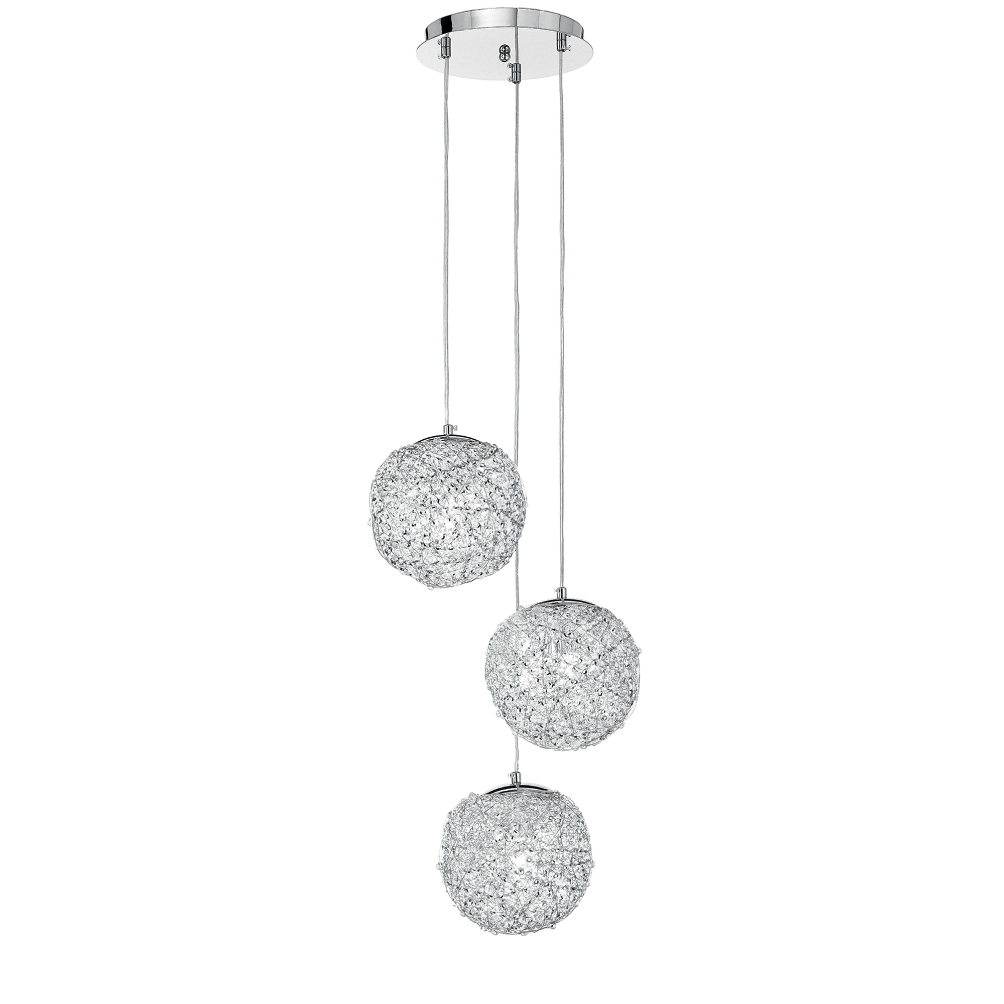 Lampadario a sospensione ASTRA (3XE27) - FT-FeelThe