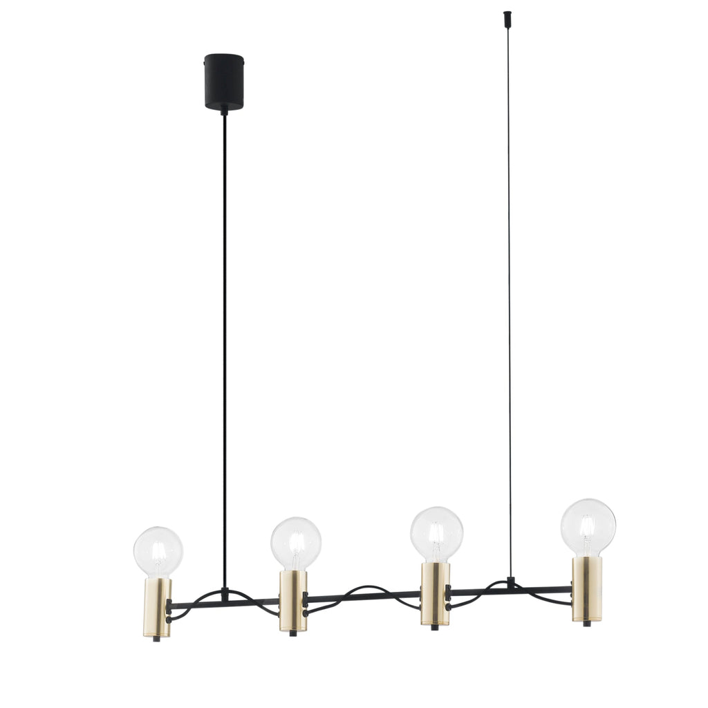 Lampadario a sospensione AXON a quattro luci - FT-FeelThe