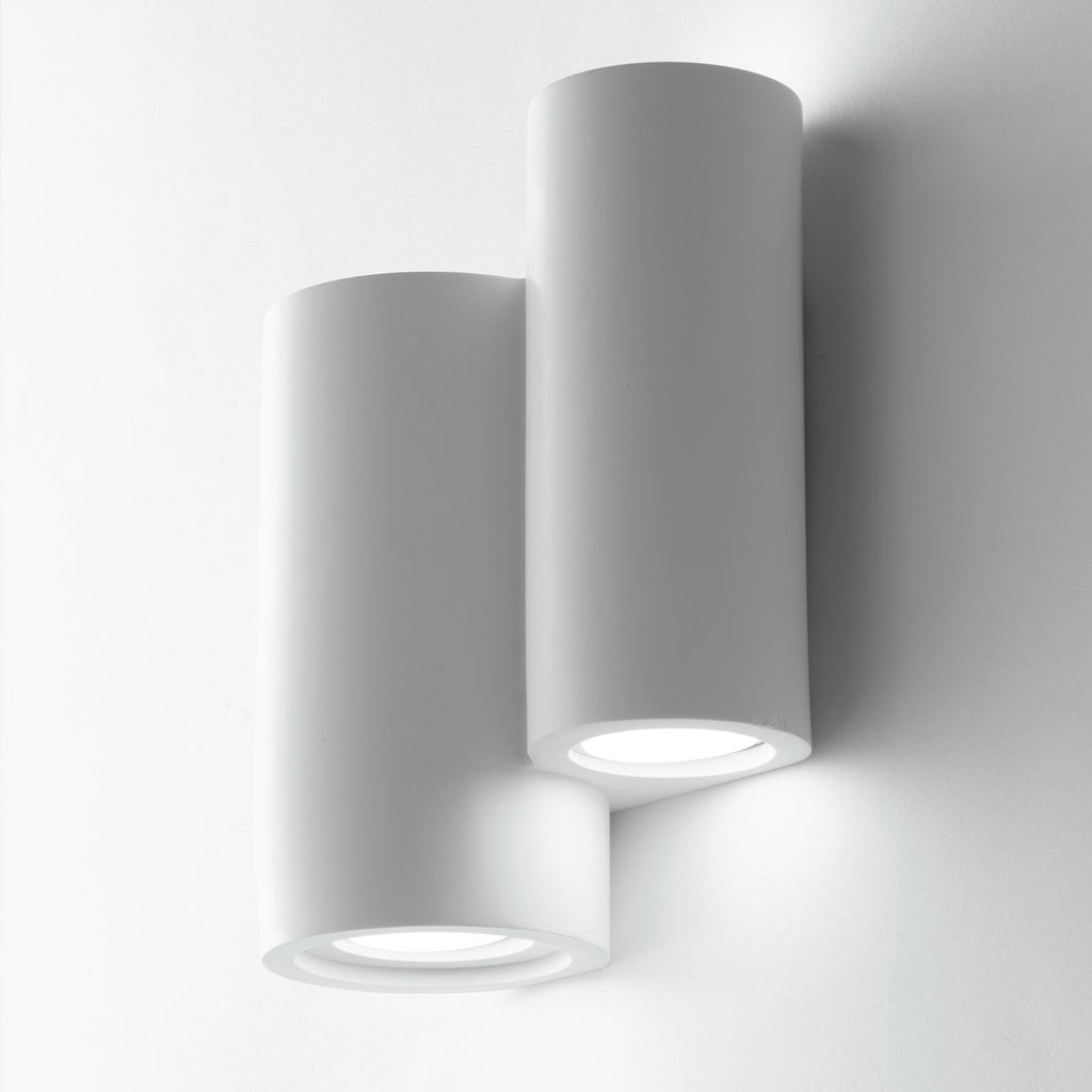 Applique BANJIE verniciabile con luce biemissione (4xGU10) - FT-FeelThe