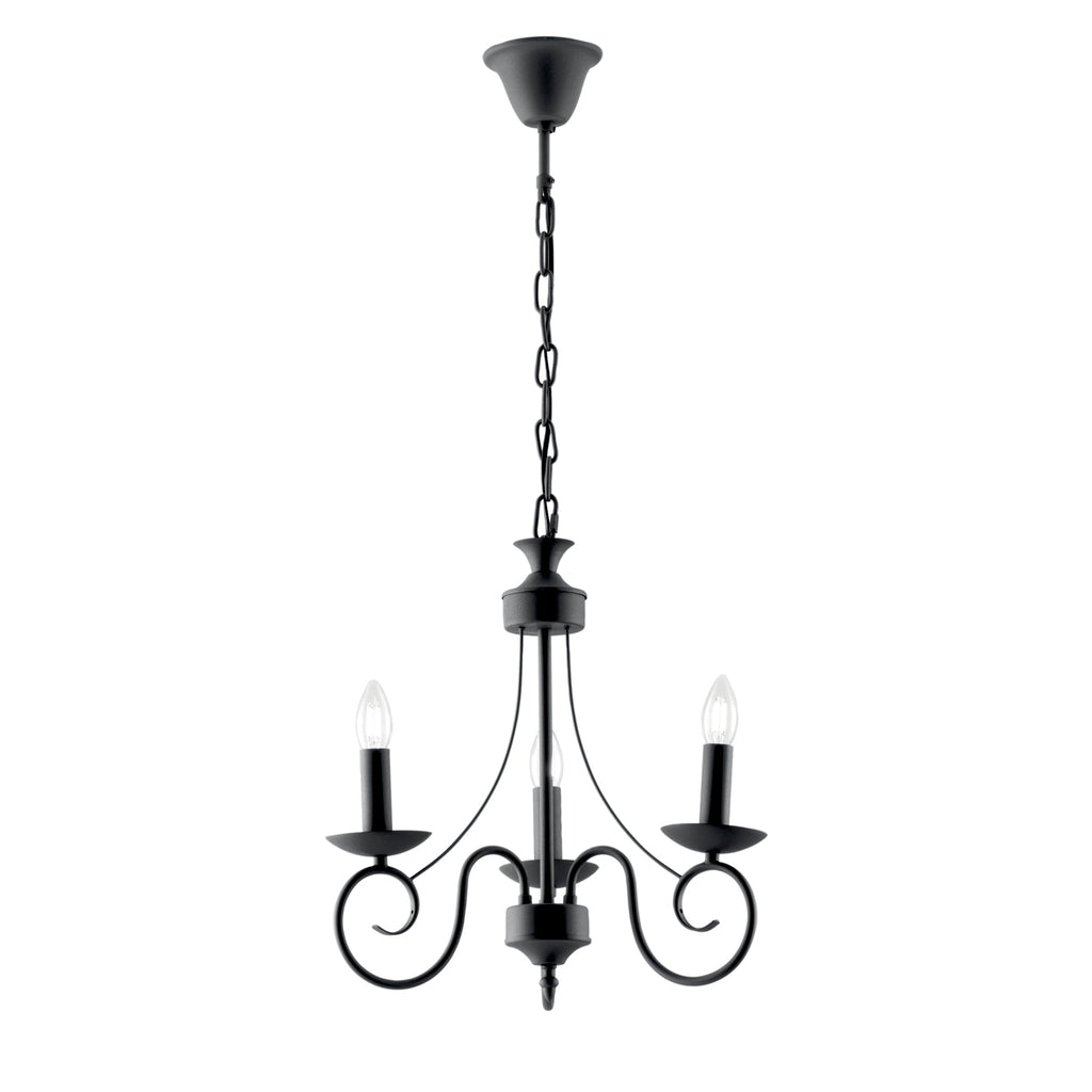 Lampadario a sospensione BEATRICE, tre luci - FT-FeelThe