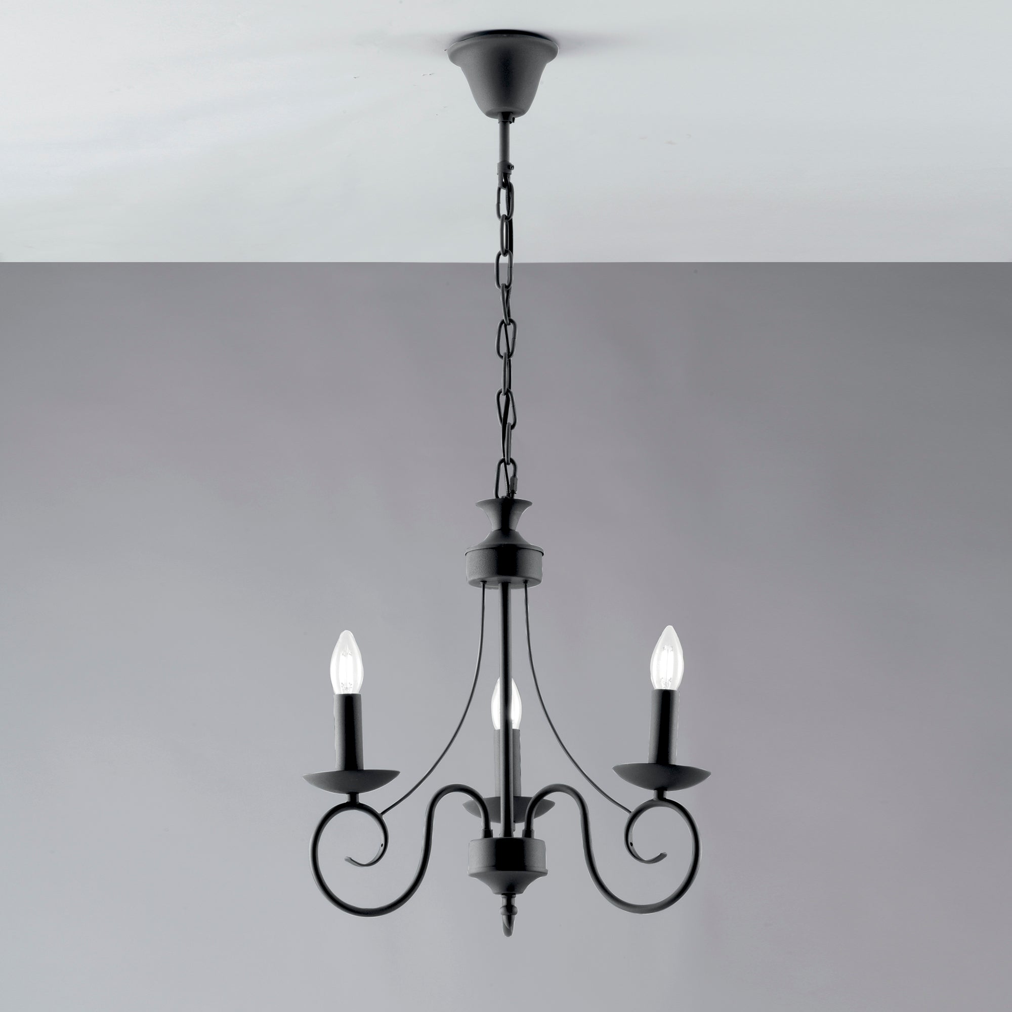 Lampadario a sospensione BEATRICE, tre luci - FT-FeelThe