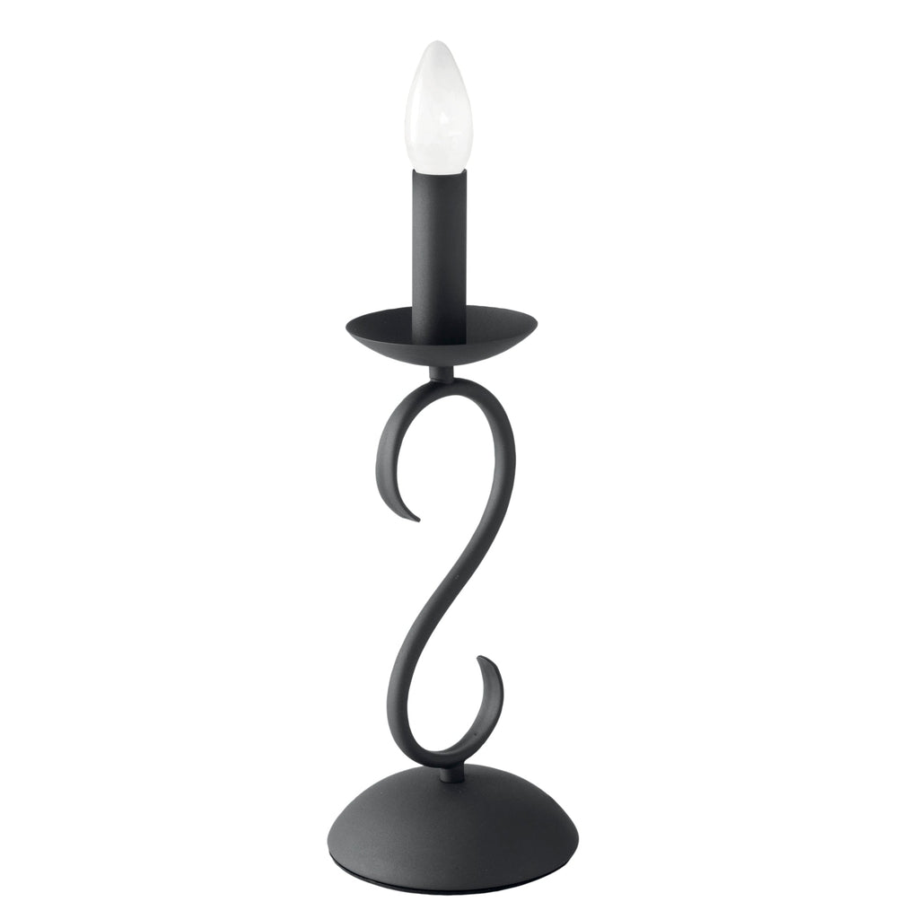 Lampada da tavolo BEATRICE in metallo antracite - FT-FeelThe