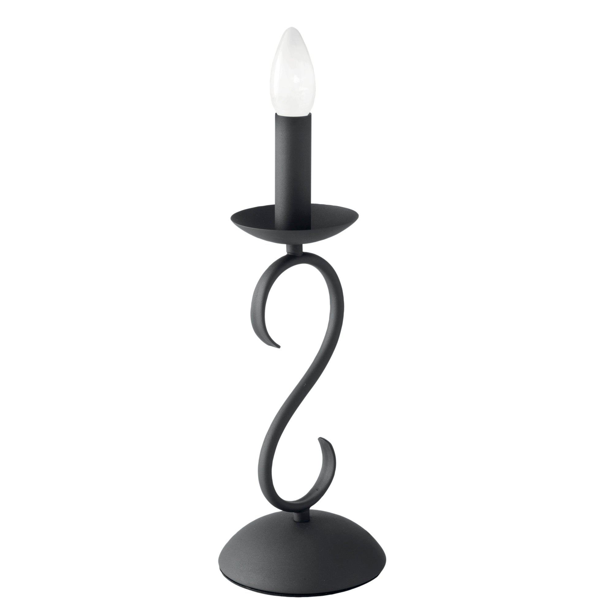 Lampada da tavolo BEATRICE in metallo antracite - FT-FeelThe
