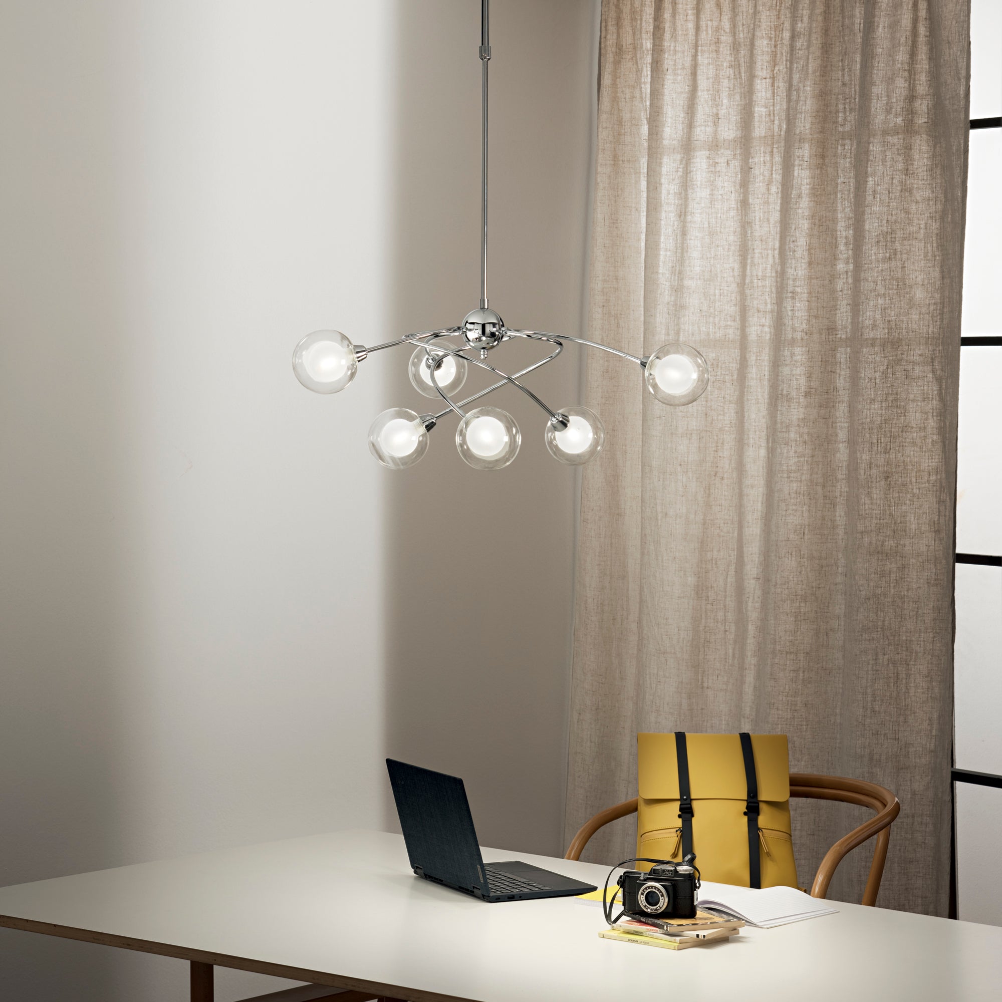 Lampadario a sospensione BLOG (6xG9) - FT-FeelThe