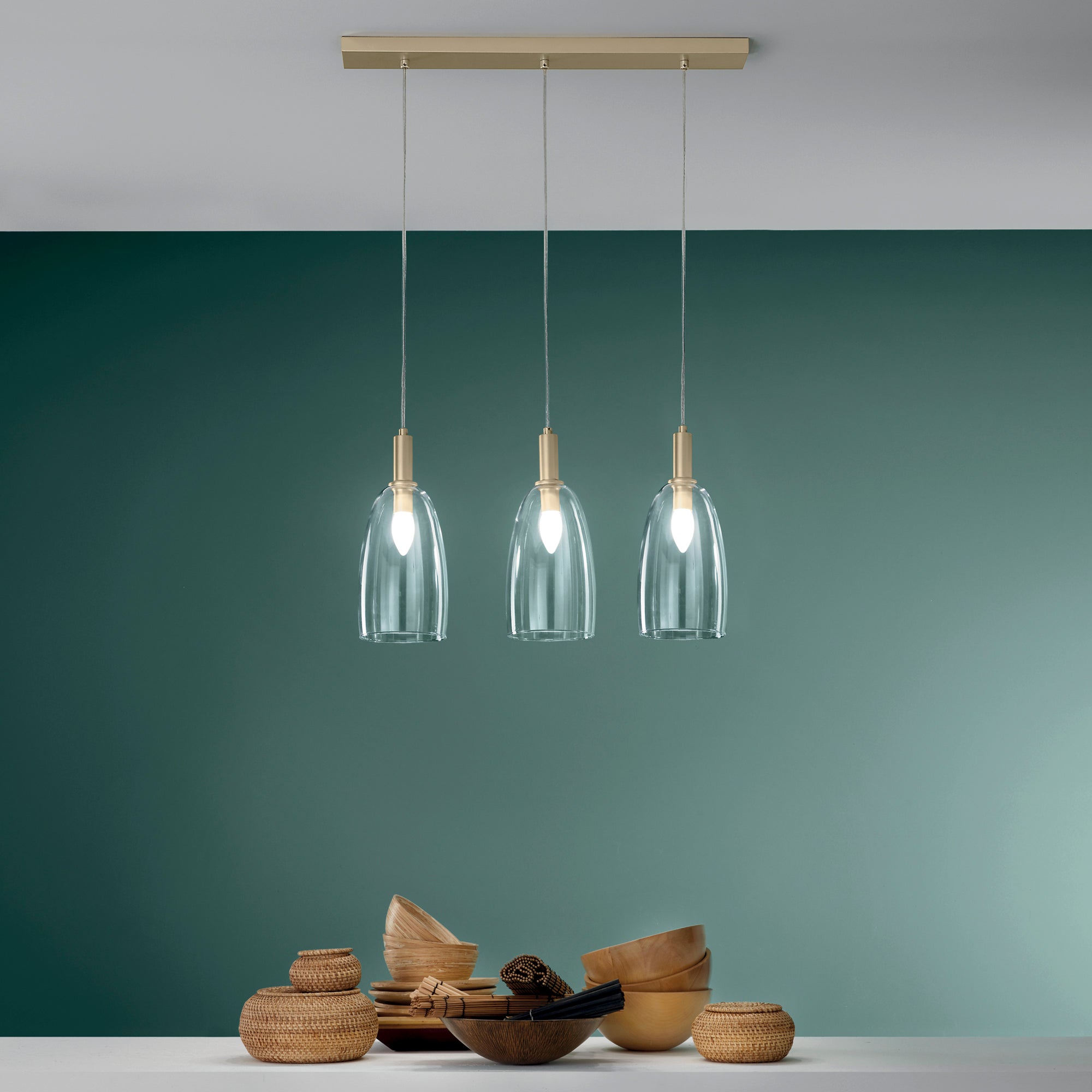 Sospensione BRANDY, tre diffusori - FT-FeelThe
