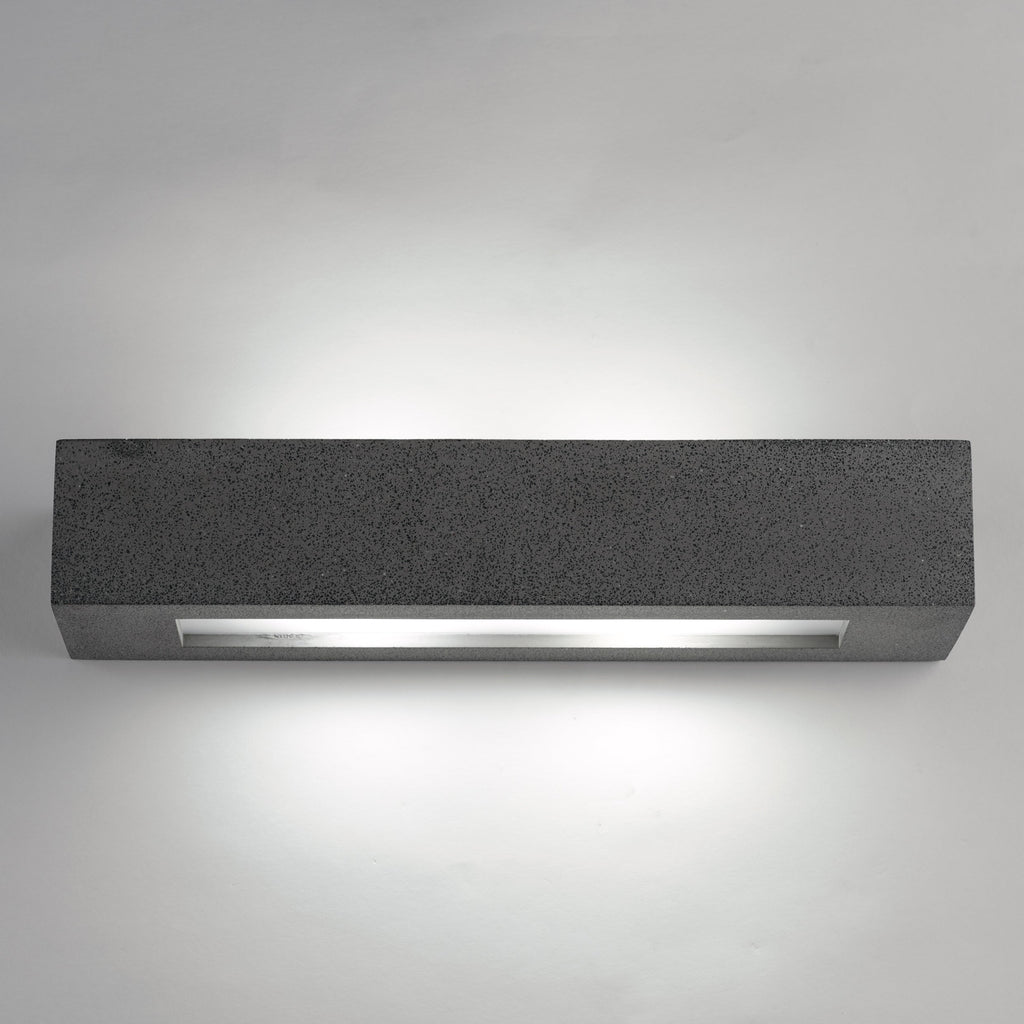 Applique CANDIDA in cemento grigio - FT-FeelThe