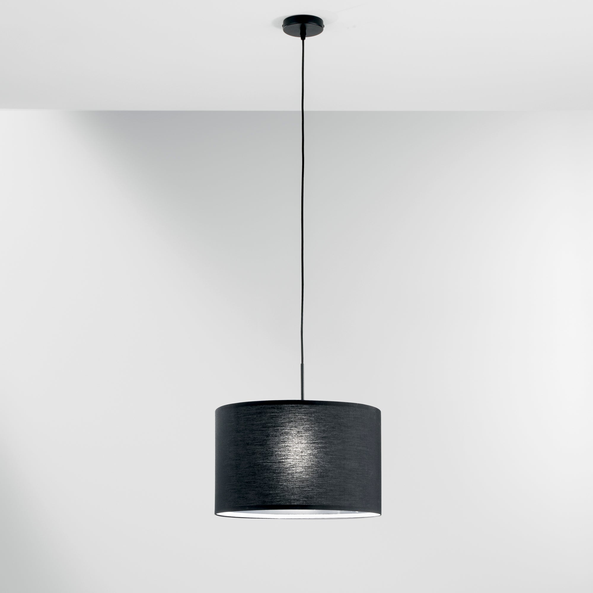 Sospensione CAPITAL in metallo con diffusore in tessuto - FT-FeelThe