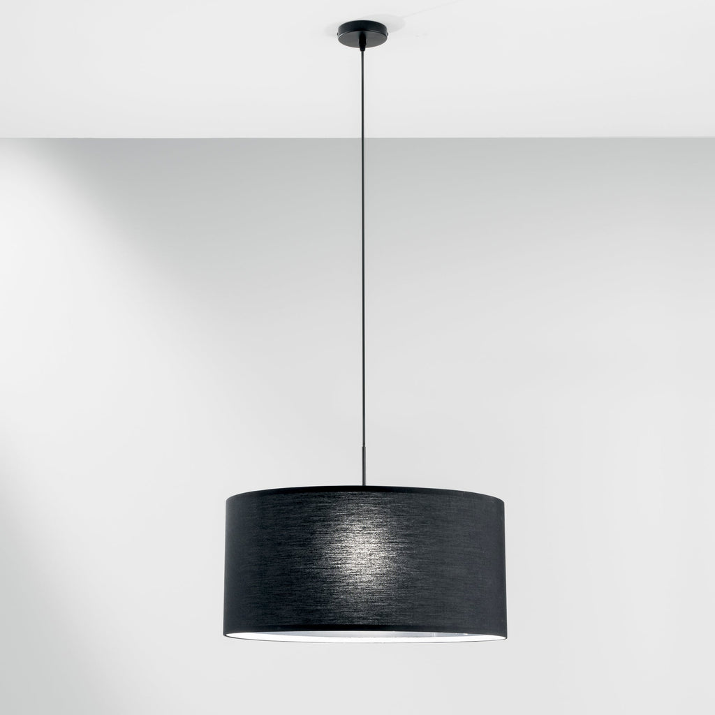 Sospensione CAPITAL in metallo con diffusore in tessuto - FT-FeelThe