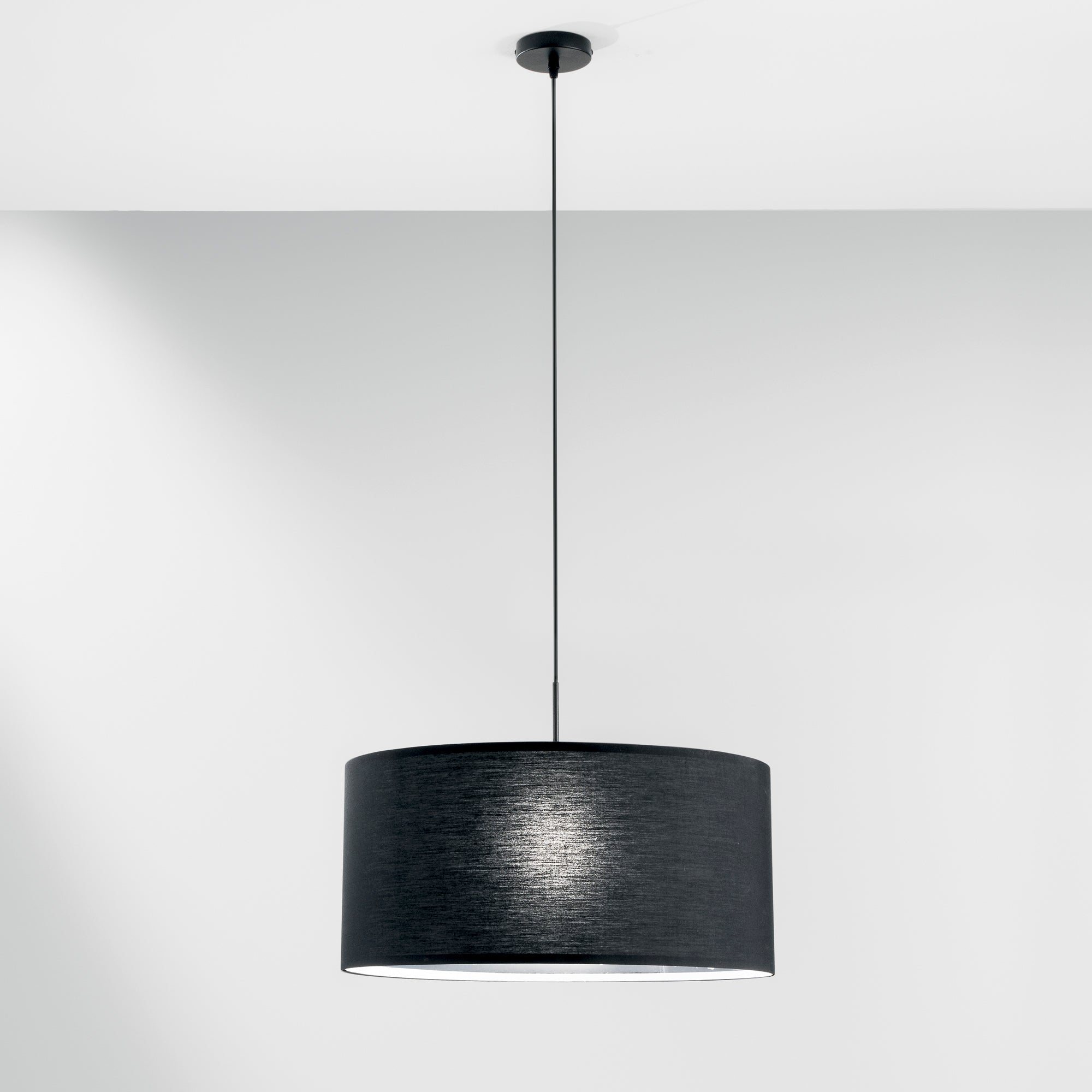 Sospensione CAPITAL in metallo con diffusore in tessuto - FT-FeelThe