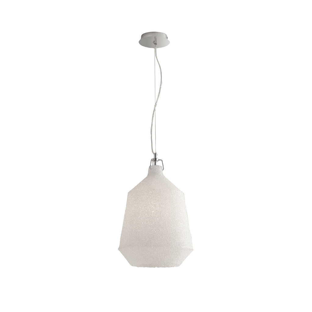 Lampadario a sospensione DEA con diffusore brillantinato - FT-FeelThe
