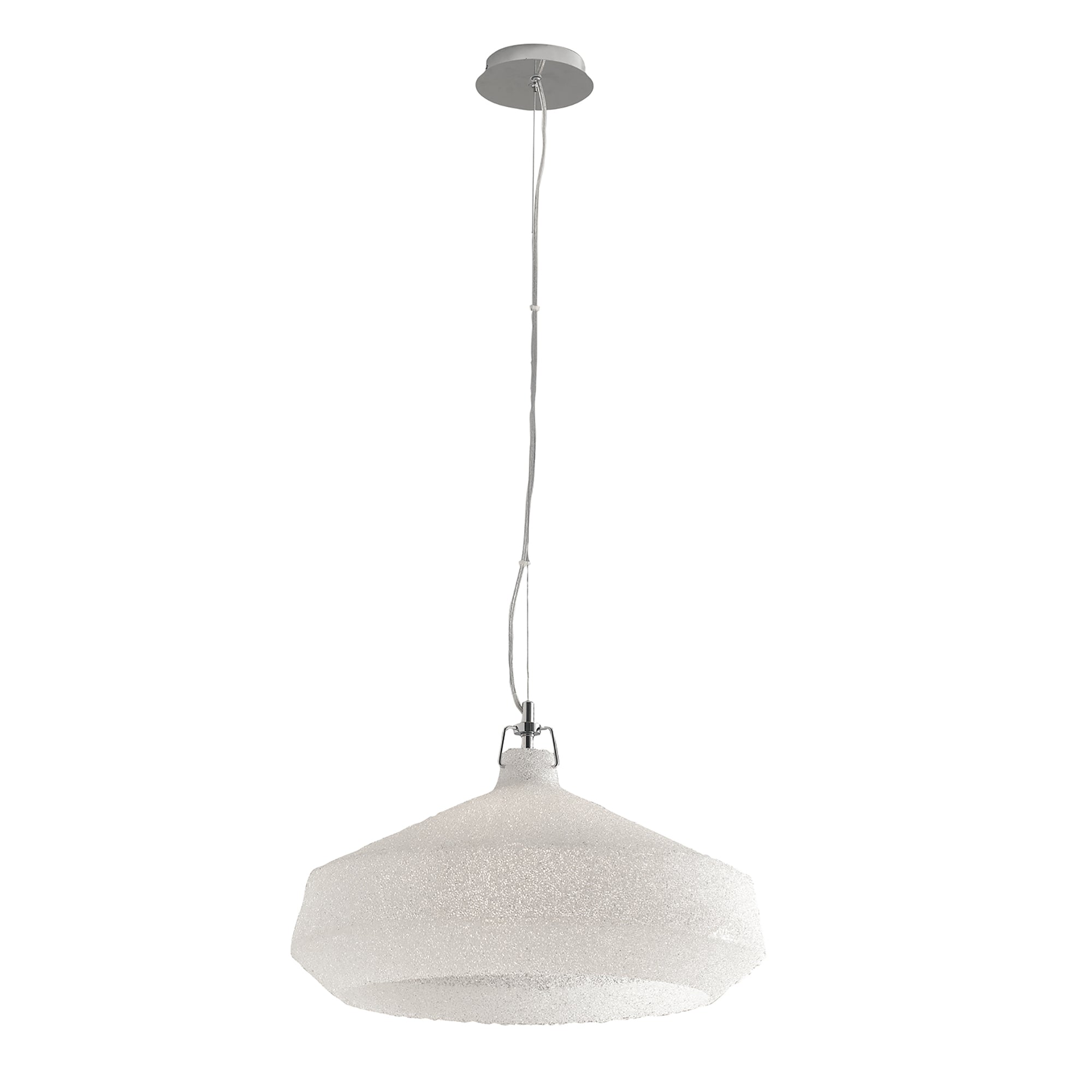 Lampadario a sospensione DEA con diffusore brillantinato - FT-FeelThe