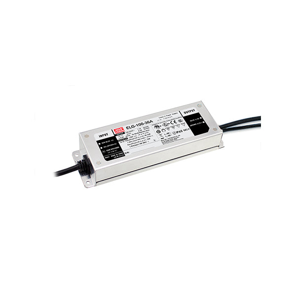 Driver MeanWell ELG dimmerabile Output 24V 100W IP67 19,9x6,3x3,5 cm. - FT-FeelThe