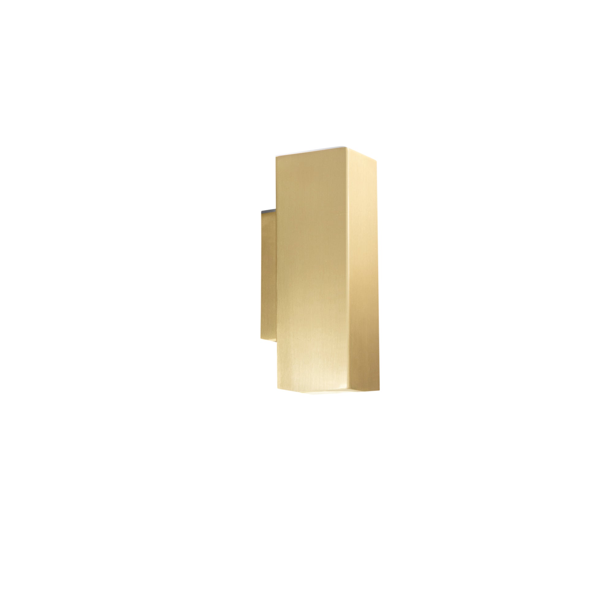 DUDUK square metal wall light with double-beam light 