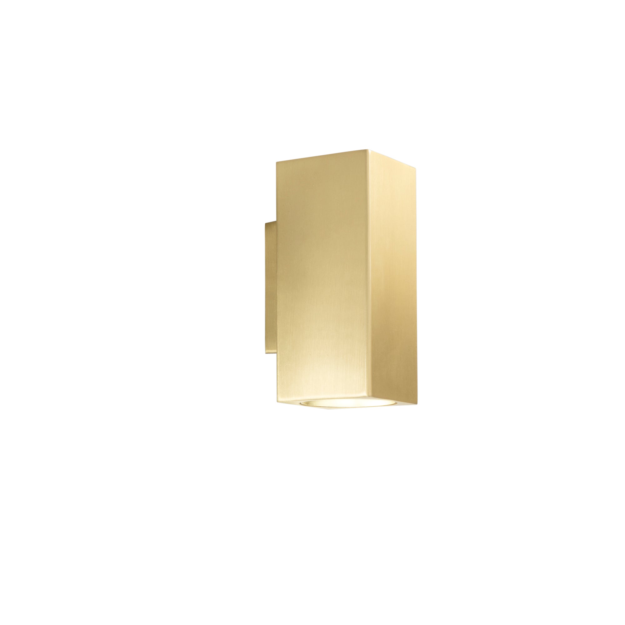 DUDUK square metal wall light with double-beam light 