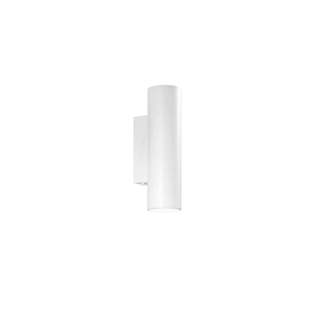 DUDUK wall lamp in tubular metal with double-beam light 