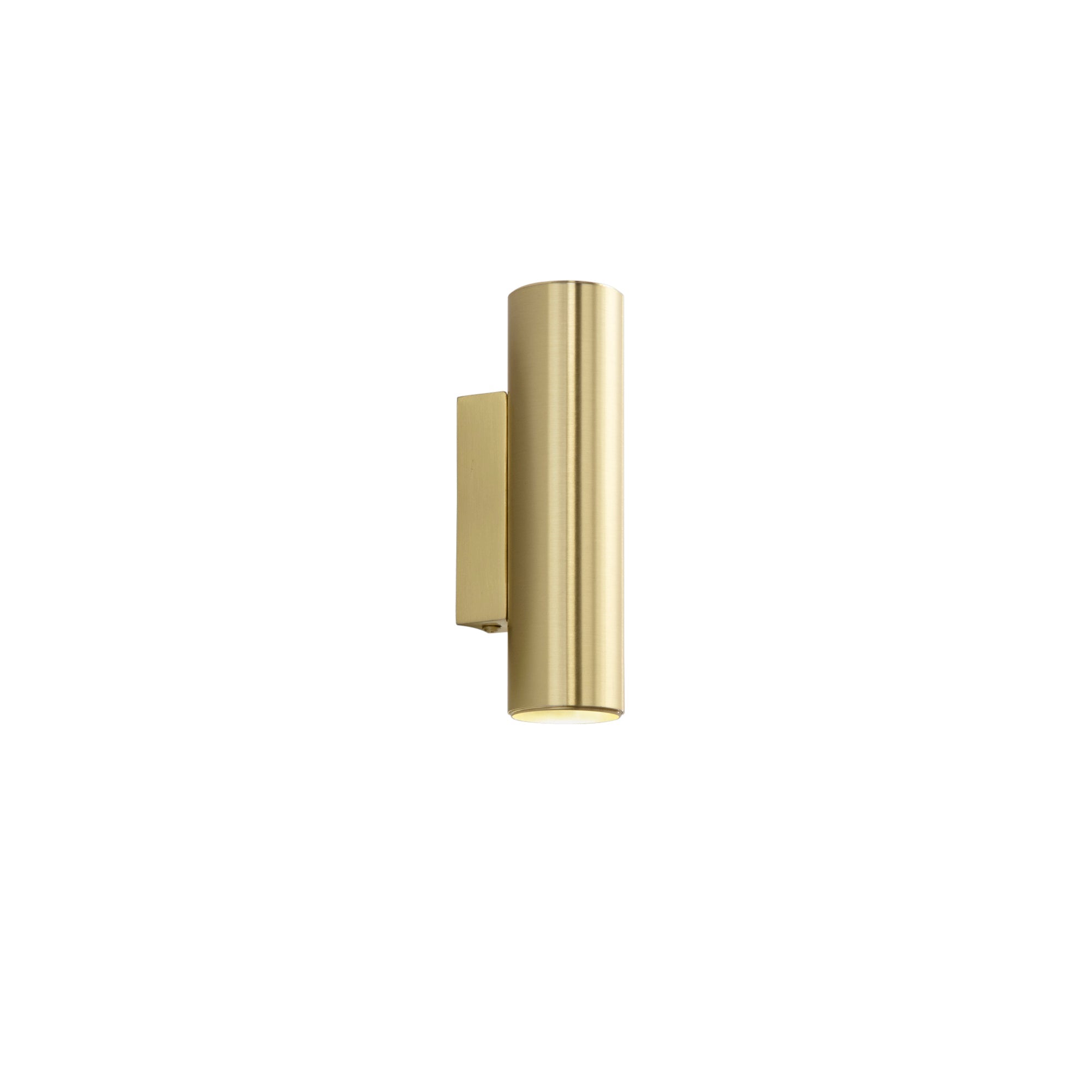 DUDUK wall lamp in tubular metal with double-beam light 