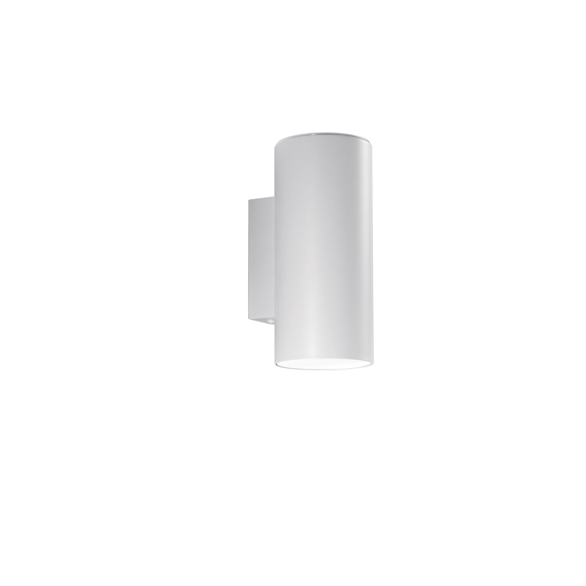 DUDUK wall lamp in tubular metal with double-beam light 