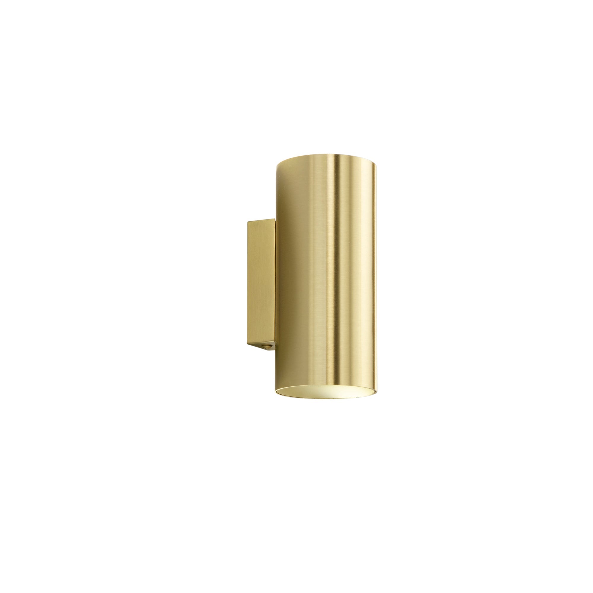 DUDUK wall lamp in tubular metal with double-beam light 