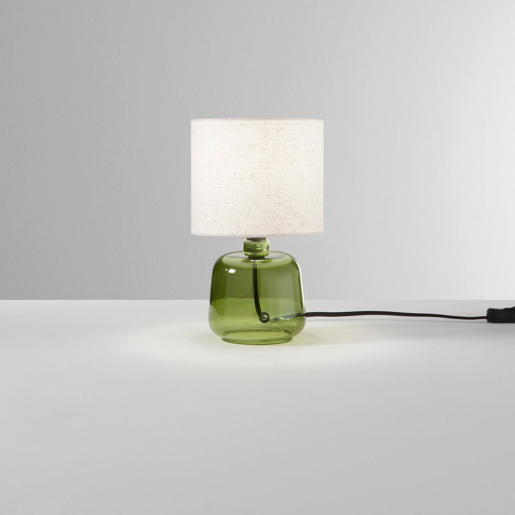 Lume Emerald verde - Foto sfondo grigio