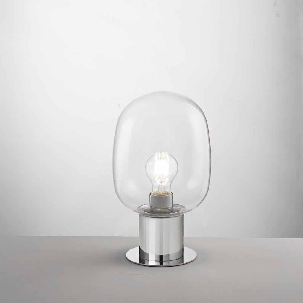 Lampada da tavolo FELLINI in metallo e vetro soffiato - FT-FeelThe