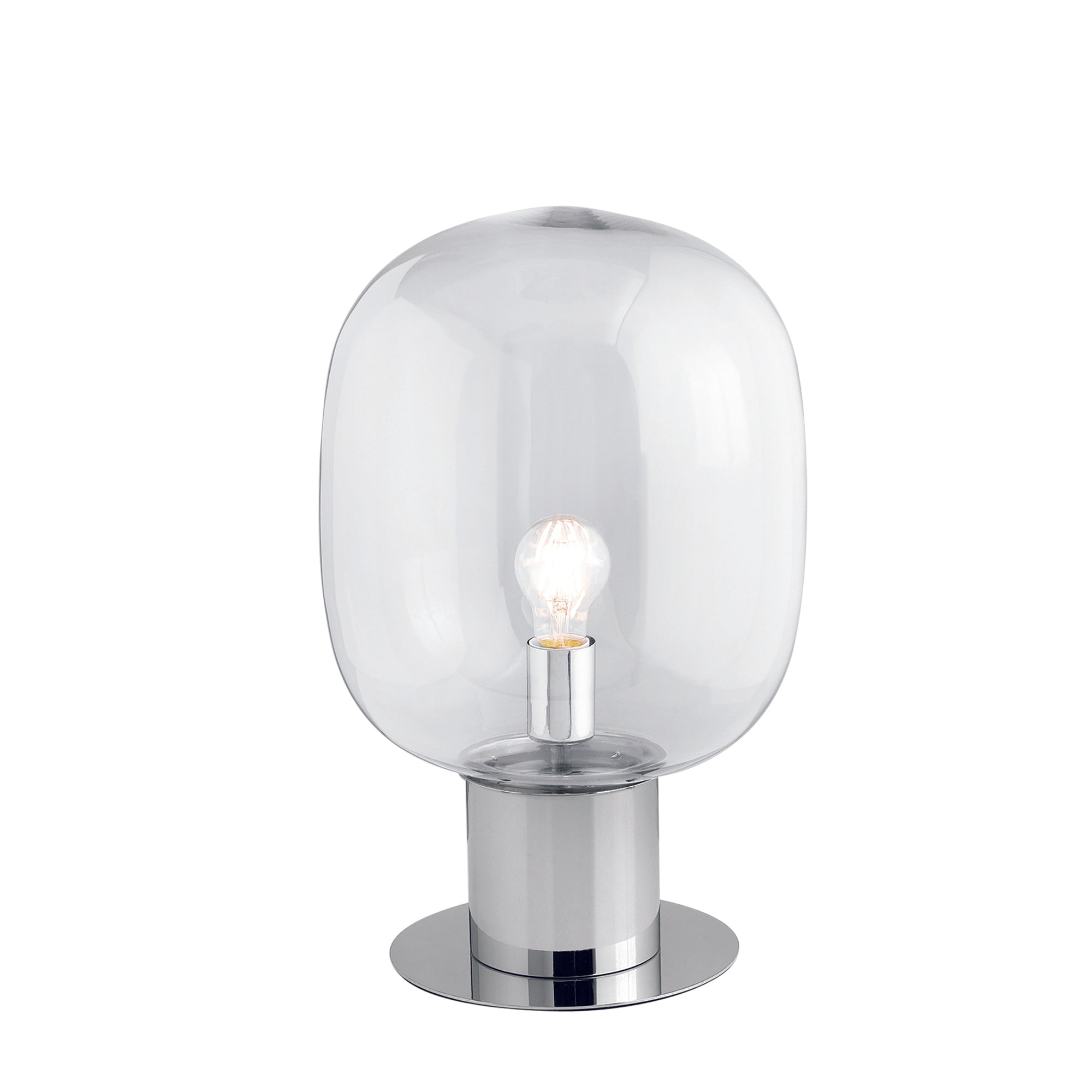 Lampada da tavolo FELLINI in metallo oro satinato - FT-FeelThe
