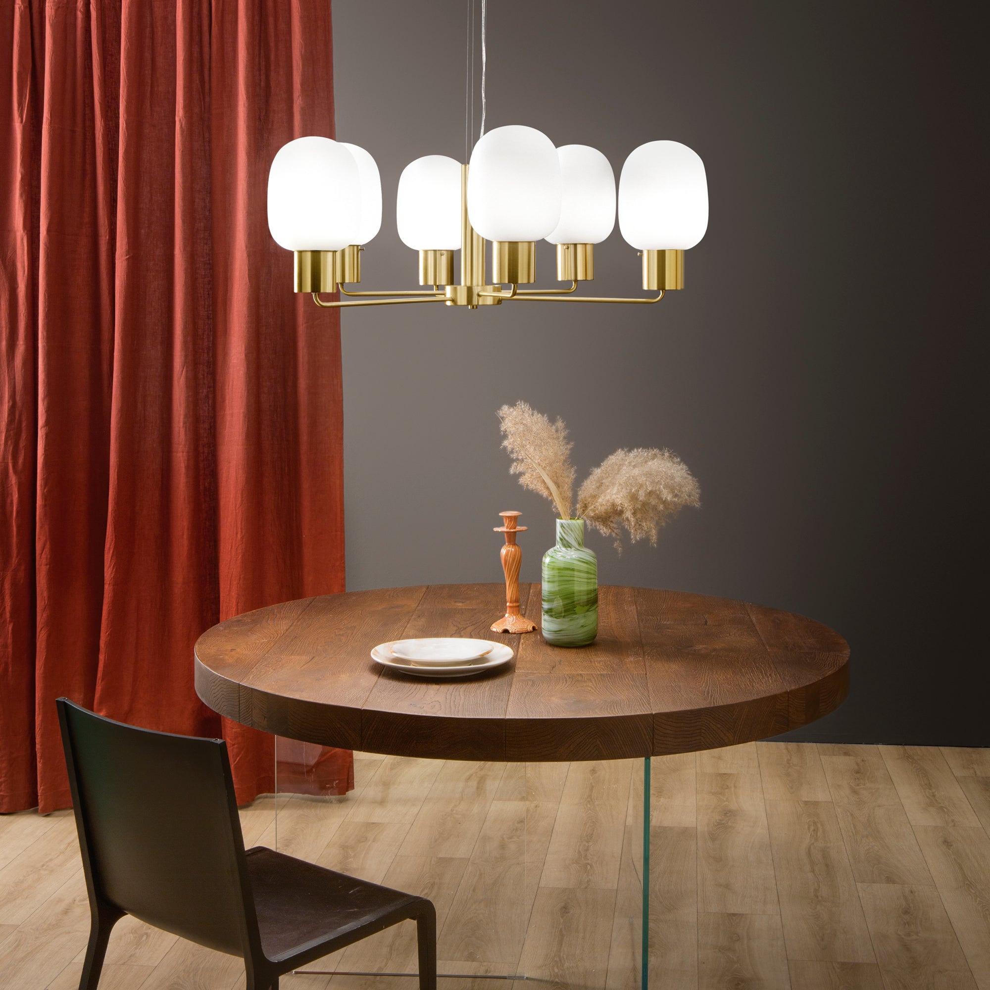 Lampadario a sospensione FELLINI (6XE27) - FT-FeelThe