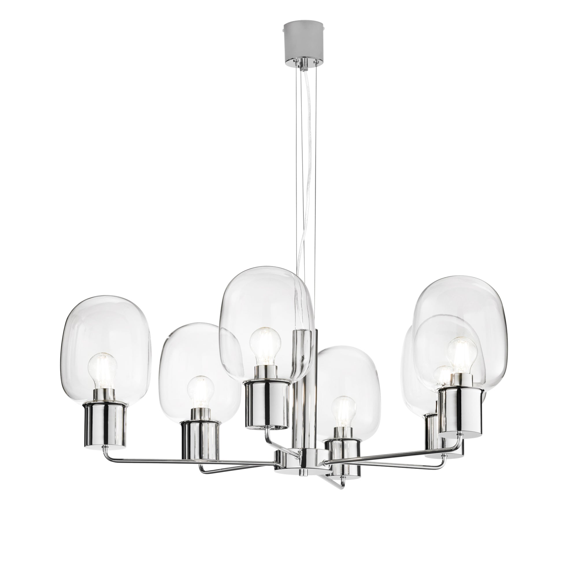 Lampadario a sospensione FELLINI (6XE27) - FT-FeelThe