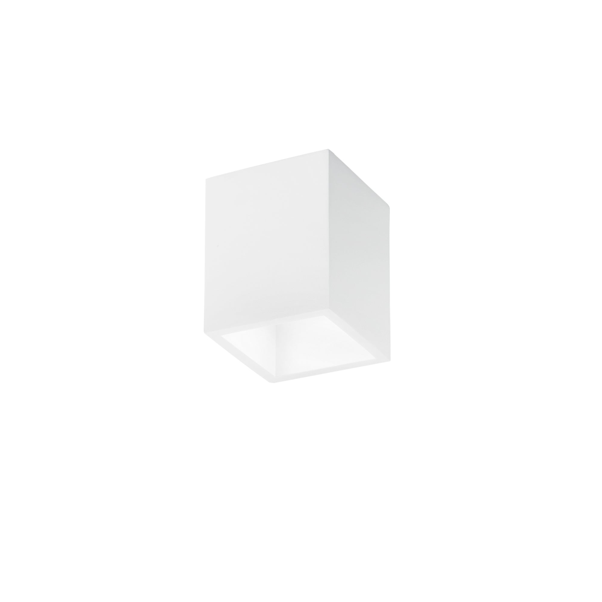 Plafoniera FOSTER in gesso bianco verniciabile - FT-FeelThe