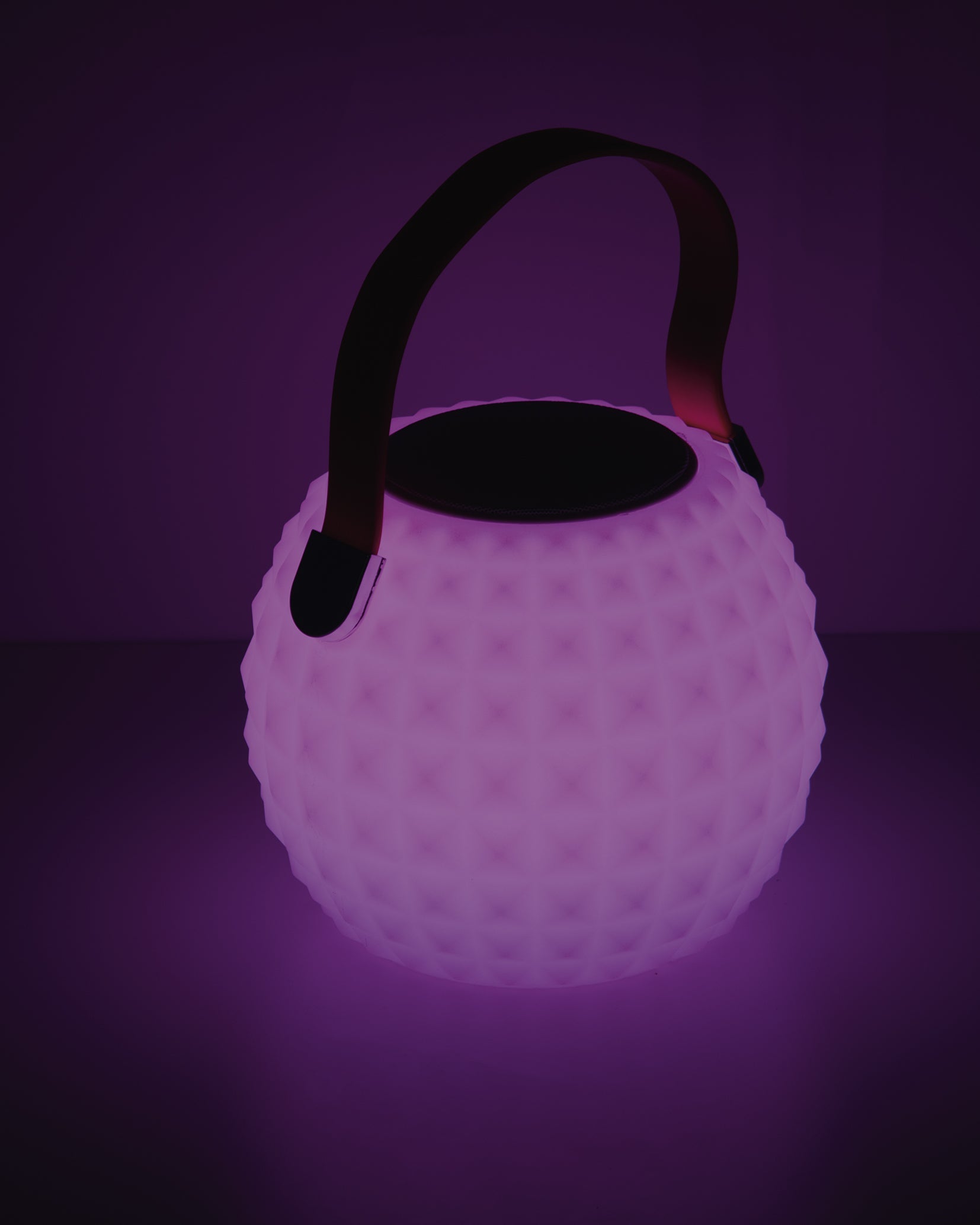 Lampada LED GECO DJ ricaricabile con speaker bluetooth e telecomando RGB - FT-FeelThe