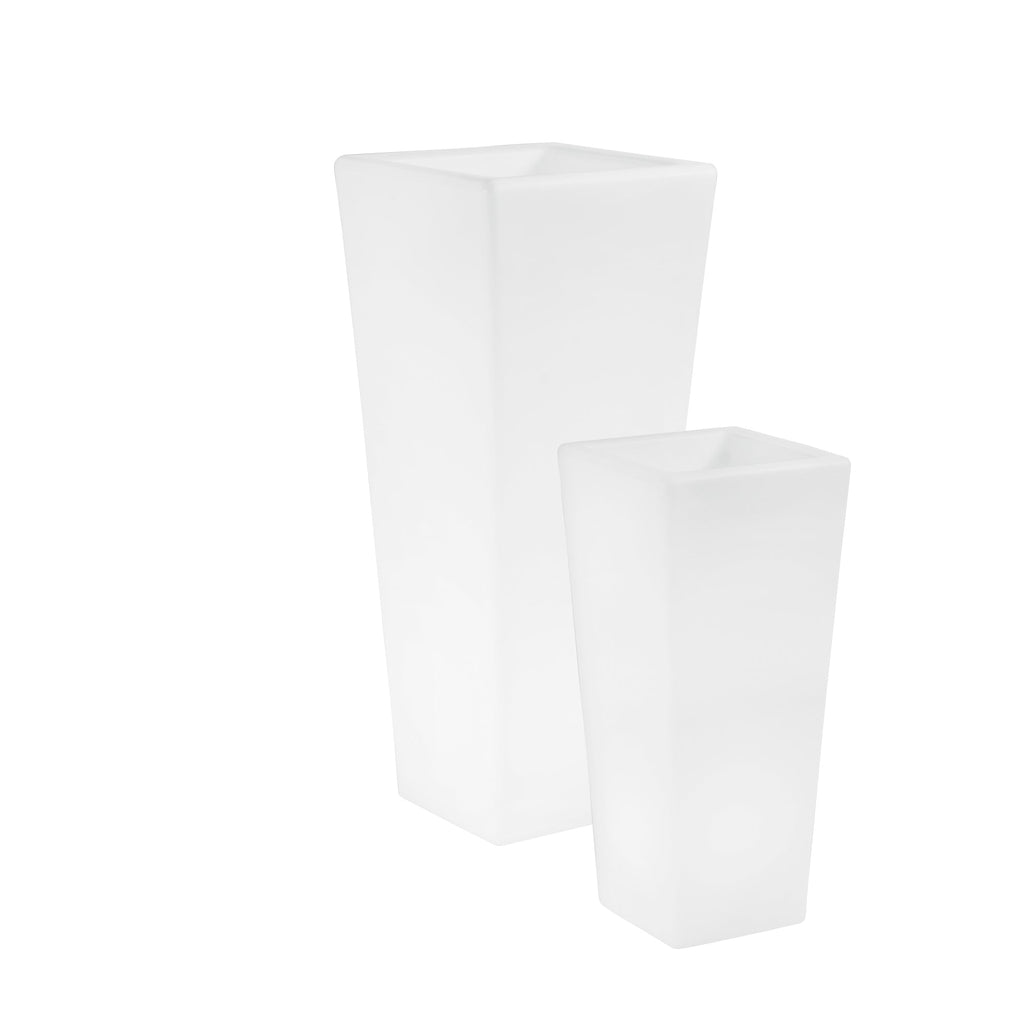 Vaso LED GECO per esterni RGB + luce naturale, con telecomando incluso - FT-FeelThe