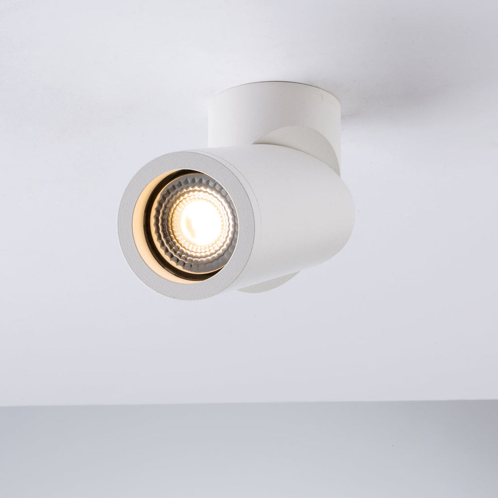 Plafoniera GENESIS in alluminio con diffusore orientabile - FT-FeelThe