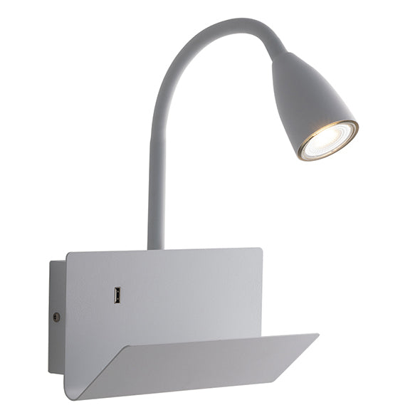Applique GULP in metallo con presa USB - FT-FeelThe
