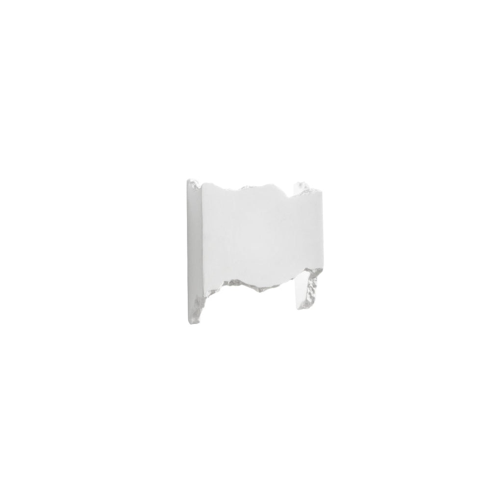 Applique HEKLA in gesso verniciabile effetto rotto - FT-FeelThe