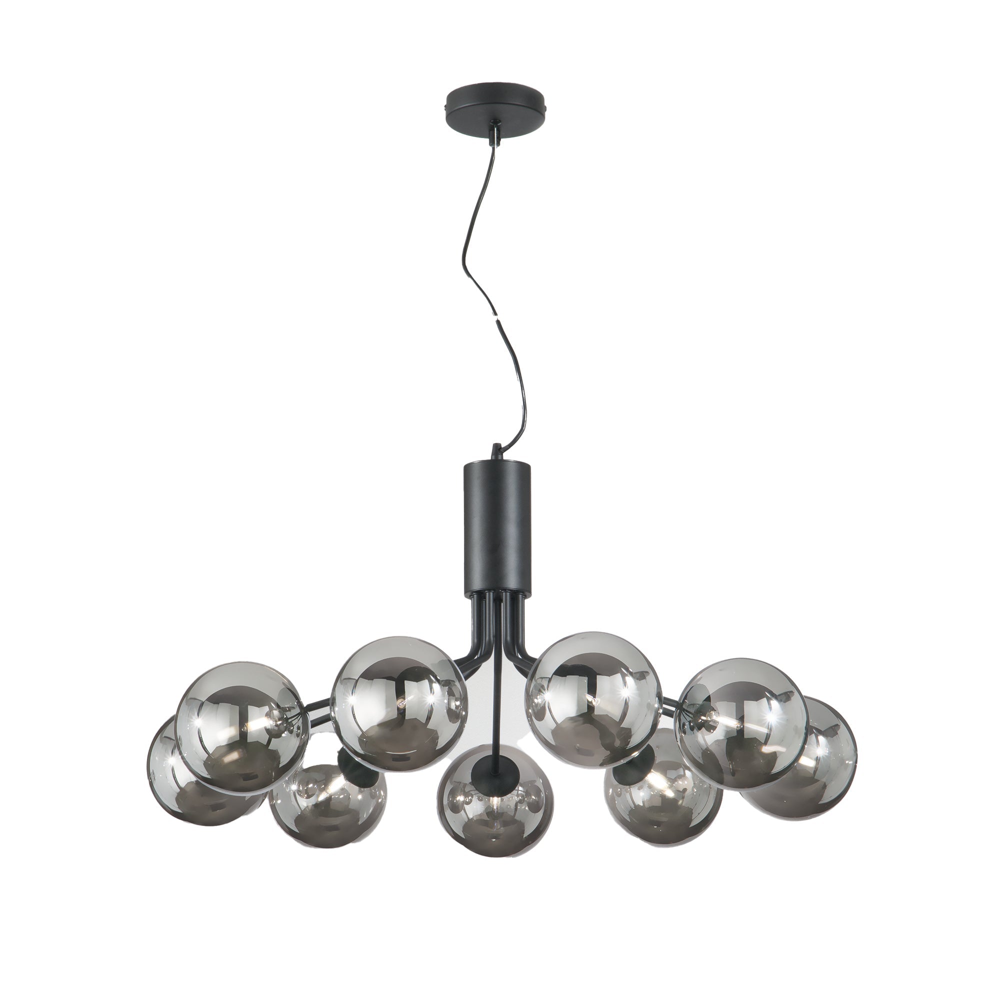 Lampadario a sospensione HONEY con nove diffusori in vetro soffiato - FT-FeelThe